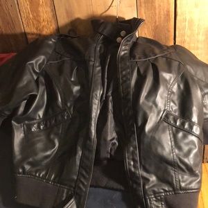 Ashley Stewart 3/4 length sleeve black jacket